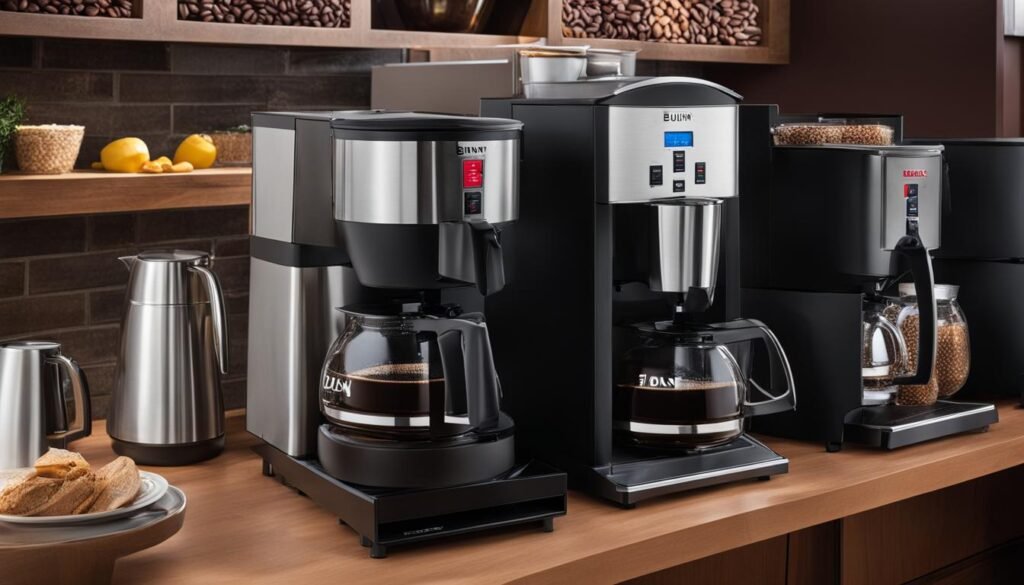 Top Bunn commercial coffee makers