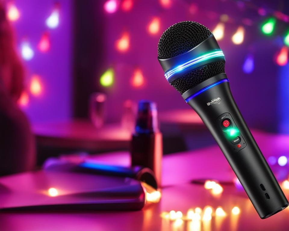 Bonaok Wireless Bluetooth Karaoke Microphone